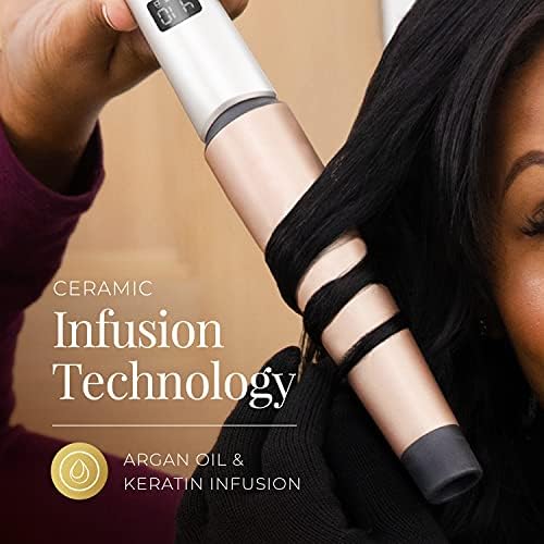 Remington Shine Therapy Tapered Curling Wand, 1–1.5 Inch - Image 3