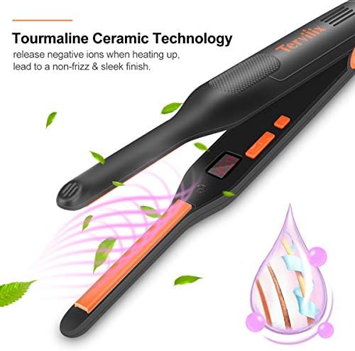 Terviiix Small Flat Iron for Short Hair, 3/10 Inch - Image 4