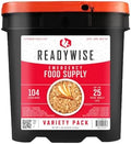 READYWISE Emergency Food Survival Supply, 104 Servings, Variety Bucket by ReadyWise