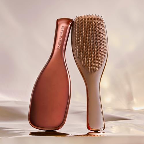 Tangle Teezer Chrome Ultimate Detangler Brush for Wet & Dry Hair, Eliminates Knots & Reduces Breakage for Straight to Curly Hair Types, Chocolate Bronze (Pack of 3) - Image 2