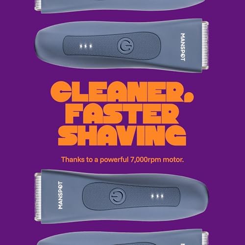 MANSPOT Manscape Groin & Body Hair Trimmer for Men，Men's Shaving Sets - Image 3