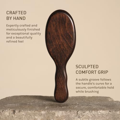 BUR BUR The Mermaid Mini Brush – Mini Boar Bristle Hair Brush - Image 7