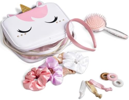 FAO Schwarz Unicorn Salon Girls Hair Accessories Set with Travel Case by Unknown