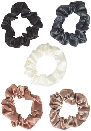Goody Hair Accessories Kit, Everyday Essentials for Women - 51 PC Neutral Color Set for All Types - Ouchless Damage-Free Ties, SlideProof Claw Clips, Snap Clips, Scrunchies, Tanglefix Brush - Image 3