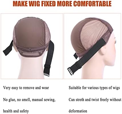 Adjustable Elastic Bands Straps For Wigs (Black/6pcs) - Image 6