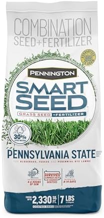 Pennington Smart Seed Pennsylvania State Grass Seeds for Lawn, 7 lb by Pennington