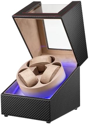 Anyasun 3 Watch Winder for Automatic Watch,Japanese Quiet Motor by Anyasun