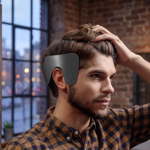 2 Pack Men's Side Hair Press Tools No Heat Hair Straightener for Men's Grooming Tool Scalp Care Protection Hairs Style Straightener for Grooming Fast Easy Styling - Image 3