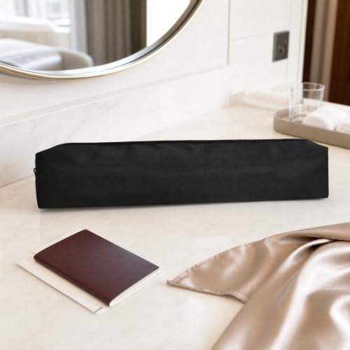 Zippered Styling Tool Bag with Aluminum Foil Lining Heat Resistant Hair Styling Tool Storage Bag Lightweight Hair Iron Travel Case for Gym - Image 7