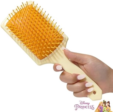 LUV HER Kids Hair Brush & Spa Headband Set for Girls - Features Disney Bella from Beauty & Beast - Fun Grooming Kit for Detangling, Styling & Skincare - Soft & Stretchy One Size, Ages 3+ - Image 4
