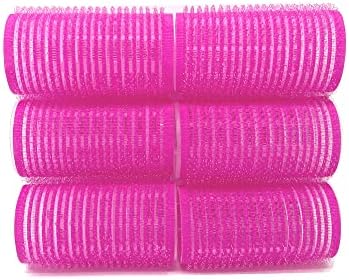 Medium Colors Self Grip Hair Rollers 6PC - Image 4