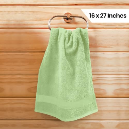 Utopia Towels Salon Towels, Pack of 24, 16x27 in, 100% Cotton, Sage Green - Image 6