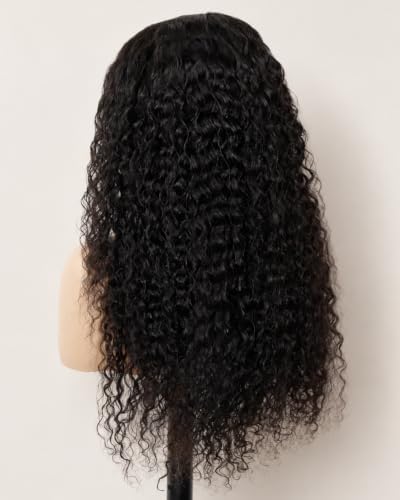 BEEOS Curly 250% Density 13x6 Full HD Lace Frontal Wig, Ultra-fitted Cap Design 0.1MM Ultra-thin Invisible HD Lace Pre-Plucked Bleached Knots Human Hair Wig 22 Inch - Image 5