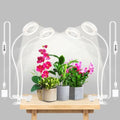3.54in Clip LED Grow Lights for Indoor Plants, Full Spectrum 2 Head 2 Pack by Pxhnozvi