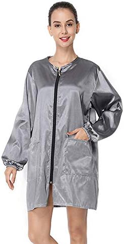 Polyester Professional Salon Smock Hair Stylist Jacket by Exttlliy