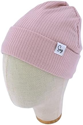 Jersey Beanie Hat for Newborn Baby Boys Girls Silky Satin Lined Hats Bonnet Toddler Infant Little Kids Beanies Caps - Image 5