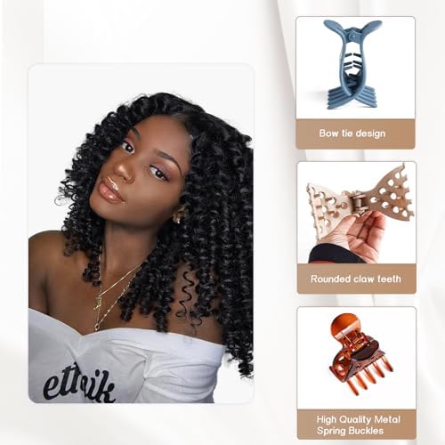 7Pcs Root Lifting Hair Clips for Volume Hair Styling Accessories Volumizing Claw Clamps for Curles Hair No Crease Hair Root Lifting Clips for Natural Volume Curles (Hair Clips-1) - Image 3