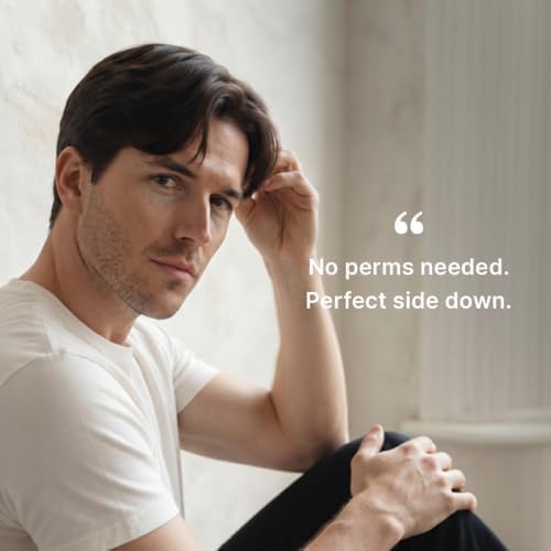 FORBEAUT DropSet Heat-Activated Side Hair Flattener for Men, No Chemicals - Image 4
