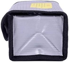 DerBlue 2pcs Fireproof Explosionproof Lipo Battery Safe Bag Lipo Battery Guard Safe Bag（185x75x60mm） - Image 4