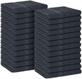 Avalon Towels Salon Towel - Grey Hand Towels Bulk Pack of 24 - 100% Cotton Absorbent Spa, Facial & Gym Towel for Working Out - 16x27 Inches (Not Bleach Proof) by AvalonTowels