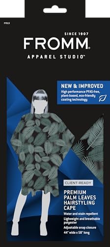 Fromm Professional Lightweight Client Hairstyling & Hair Cutting Cape - Image 6
