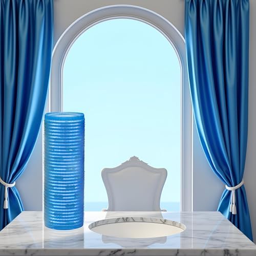 Blue Self Grip Hair Rollers, Heatless Hair Roller Sets with Clips for Long Medium Short Thick Fine Thin Hair Volume Hair Rollers - Image 3