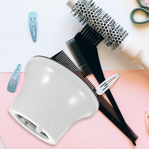 Hair Dryer Diffuser Attachment Large Hood Style Plastic White - Image 5