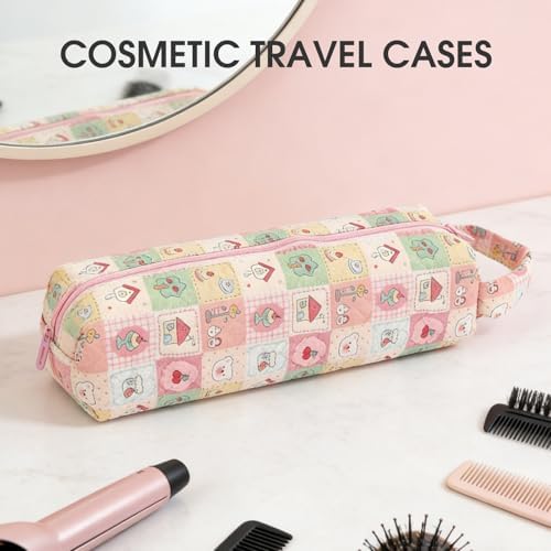Quilted Hair Tools Travel Bag with Handle for Curling Irons Flat Irons - Image 3
