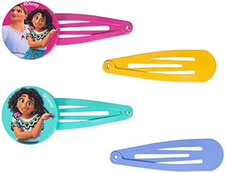 Luv Her Encanto Girls 20 Piece Accessory Set with 3 Barrettes, 4 Snap Hair Clips, 5 Elastics and 8 Terry Ponies - Ages 3+ - Image 3