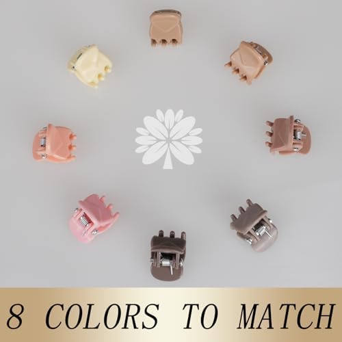 KANPRINCESS 70PCS Mini Hair Clips With Fancy Box Classics Small Claw Clips For Women And Girls Hair Accessories For Gift(SET2) - Image 4