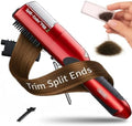 Split-Ender Pro 2 - Original Professional Beauty Tool - Cordless Split End Hair Trimmer for Damaged, Dry, Brittle, Frizzy, Curly or Straight Hair (Red) by Split-Ender