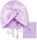 OLESILK Silk Hair Bonnet for Sleeping Women, 100% Mulberry Silk, Anti-Frizz by OLESILK