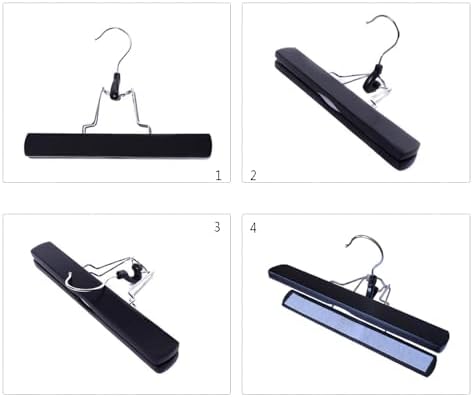 Hair Extensions Storage Bag with Hair Extensions Hanger Portable Wig Storage Bag Dust-proof Wig Bag (Black) - Image 4