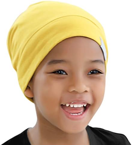 Kids Beanie Sleep Hats Bonnet for Child Natural Curly Frizzy Hair by ELIHAIR
