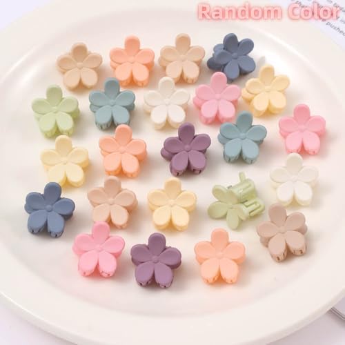 110 PCS Mini Hair Clips Girls Hair Accessories Matte Claw Clips - Image 3