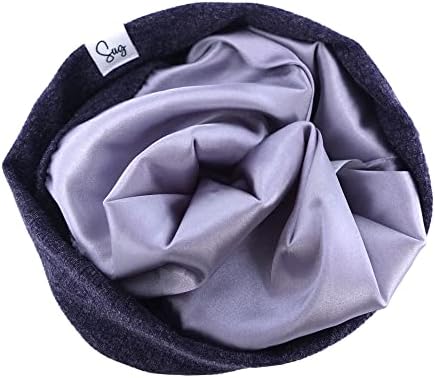Jersey Beanie Hat for Newborn Baby Boys Girls Silky Satin Lined Hats Bonnet Toddler Infant Little Kids Beanies Caps - Image 3