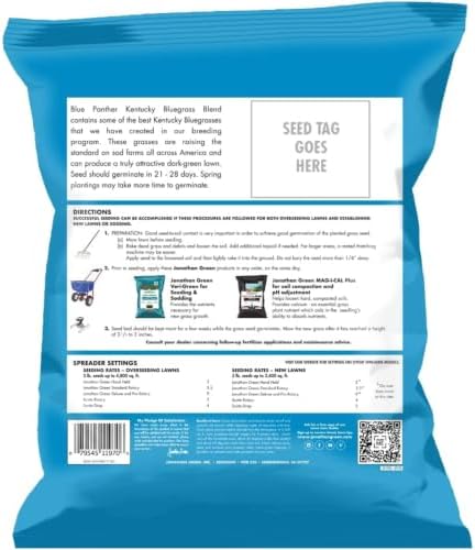 Jonathan Green Blue Panther Kentucky Bluegrass Partial Shade/Sun Grass Seed 3 lb - Image 2
