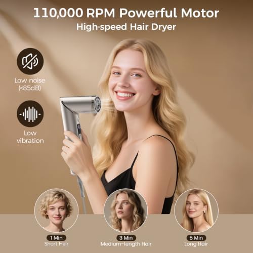 Hot Air Styler & Blow Dryer Brush, Multi Hair Styler for Curls & Volume - Image 4