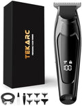 Hair & Beard Trimmer for Men, Wide T Blade Liners Clippers Black by Unknown