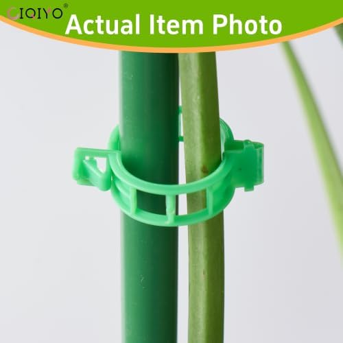 Plant Support Clips,Plastic Clips for Securing Plants,Tomato Vine Clips,Plant Fixing Clips,Garden Clips for Climbing Plants,Grape and Vine Vegetables (200, Light Green) - Image 5