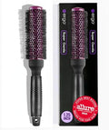 ERGO Super Gentle Round Brush for Blow Out - Salon Quality Hair Styling for Women - Roller for Wet and Dry Hair - Volumizing Care Blowout - ERG33:1.25" by ergo