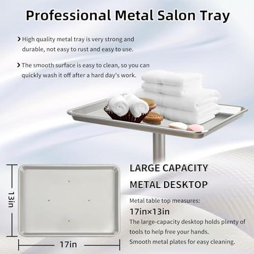 Salon Tray, Salon Color Tray with Adjustable Height - Image 3