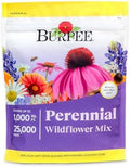 Burpee Wildflower 25,000 Bulk, 1 Bag | 18 Varieties of Non-GMO Flower Seeds Pollinator Garden, Perennial Mix by Burpee