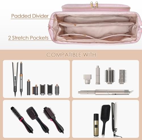 Fasrom Hair Tools Travel Bag, Styling Appliance Organizer Case - Image 2