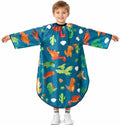 FEBSNOW Kids Barber Cape with Sleeves, Hair Cutting Cape for Boys and Girls by HOMECRAFTBEAUTYBABY