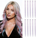 10 Pcs Colored Clip in Hair Extensions 22 Inch Clip in Hair Extension by Sala
