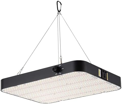 FECiDA Dimmable LED Grow Tent Light for 2x4 3x3 ft Coverage by FECiDAProfessionalSunlightIndoorSolution