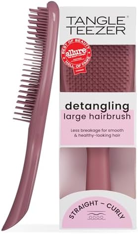 Tangle Teezer Large Ultimate Detangler Brush, Straight to Wavy, Pink Velvet by TangleTeezer