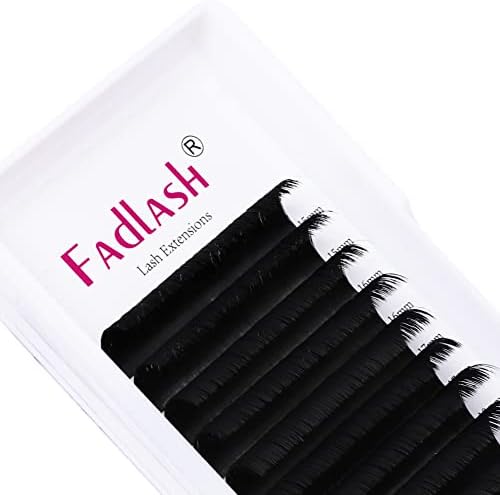FADLASH Easy Fan Lash Extensions Volume Eyelash Extensions Mixed Tray 3D 4D 5D 6D 7D 10D Lash Extensions 0.07 Soft Self Fanning Volume Lashes Supplies Blooming Lashes (0.07-D, Mix 15-20mm) - Image 6