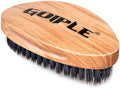 360 Curved Wave Brush For Men & Beard - Soft Hard Palm Wave Hair Brushes Wave Styler Great for Wolfing - Made with Beech Mix Nature Boar Bristle Brush for Barbers & Daily Use Black Hair (Coffee) by Goiple